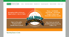 Desktop Screenshot of pendletonartistssociety.org